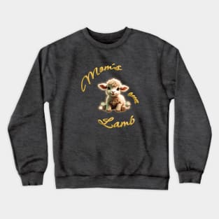 Mom´s little lamb Crewneck Sweatshirt